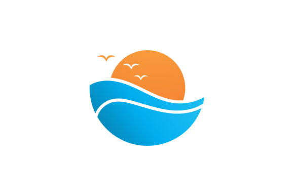 Download Sun and Wave Icon Illustration Design - Sun and wave icon Collection