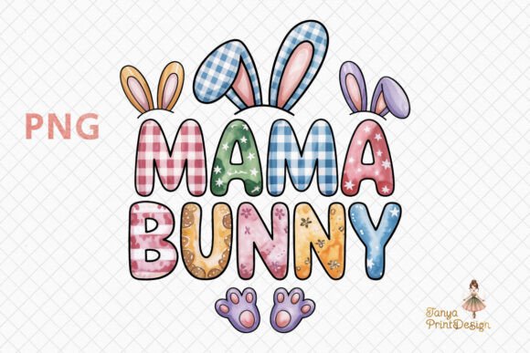 Download Mama Bunny Easter Clipart PNG Design - Art Collection