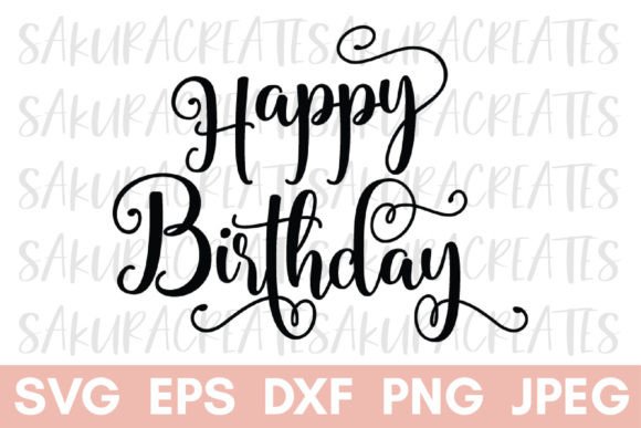 Download Happy Birthday Party Cake Topper Cupcake - Art Collection