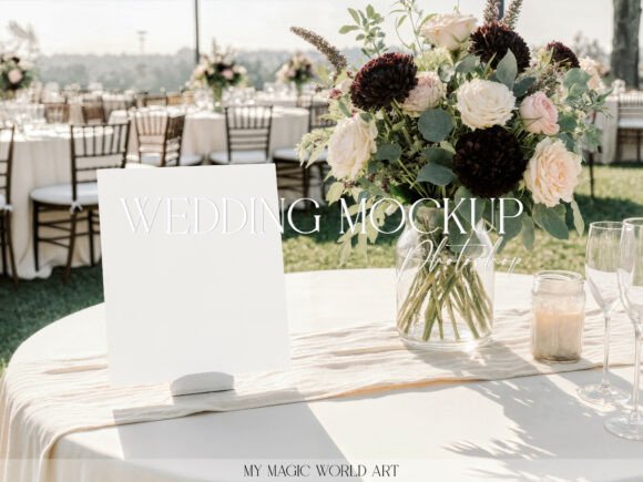 Download Wedding Print Materials Mockup Art Print - Art Collection