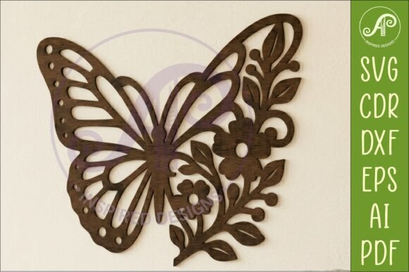 Download Monarch Butterfly Wall Art SVG, Modern - Art Collection