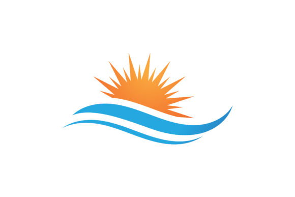 Download Sun and Wave Icon Illustration Design - Sun and wave icon Collection