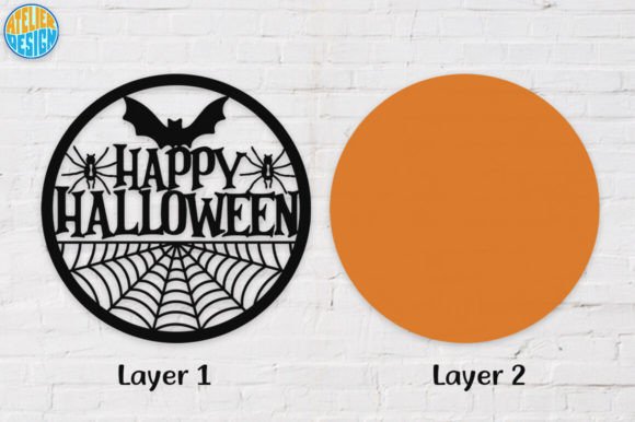 Download Happy Halloween Sign Svg for Laser Cut - Svg for laser cut Collection