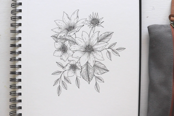 Download Floral Drawing Basics Part 2: Creating Your Floral Drawing - Art Collection