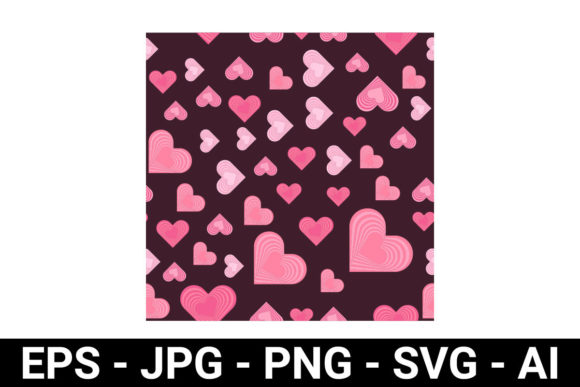 Download Heart Paper Cutout Seamless Pattern - Art Collection
