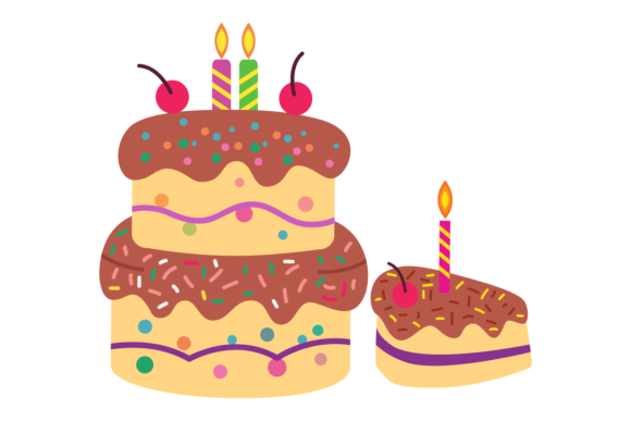 Download Birthday Party Cake Candle Svg - Art Collection