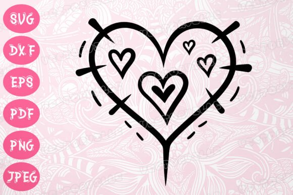 Download Heart Shape Outline SVG Clipart Vector - Art Collection