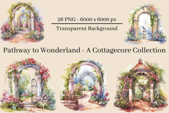 Download Garden Archways Transparent PNG Clip Art - Art Collection