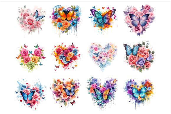 Download Vibrant Watercolor Butterfly Splash Art. - Art Collection