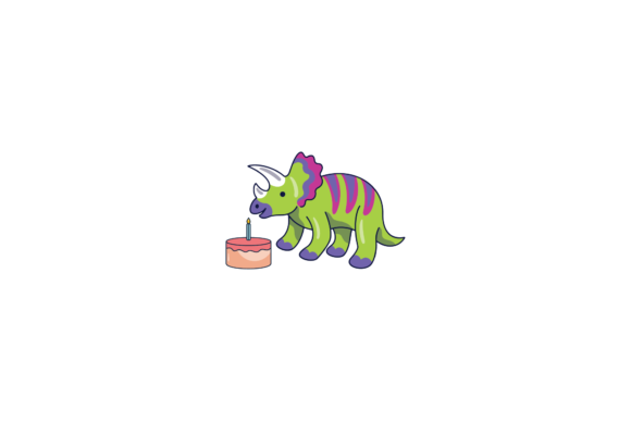 Download Dinosaurs Birthday Cake Party Svg - Art Collection