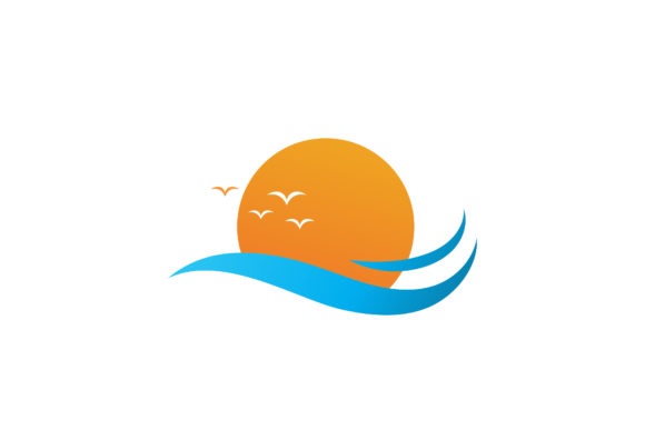 Download Sun and Wave Icon Illustration Design - Sun and wave icon Collection