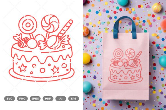 Download Birthday Cake SVG &amp; Clipart - Art Collection